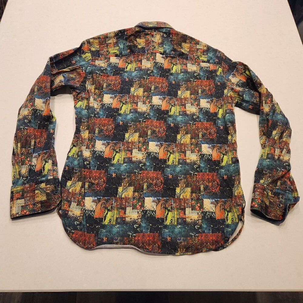 Williams and Kent mens long sleeved button down shirt. Size L.